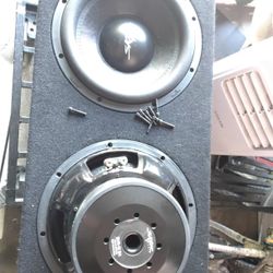 Skar Audio D4 1600WATT  12inch Subwoofers I A Custom Skar Box