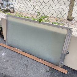 Beveled Acrylic Sliding Shower Tub Doors