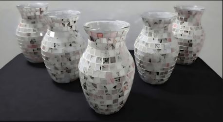 *** CLEARANCE *** Select PIC Frame Mosaic Vases ($10 EACH) @ Lasting Creations