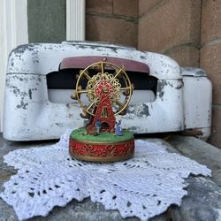 Vintage 1999 Liberty Falls Collection Musical Ferris Wheel Wind Up Musical AH777