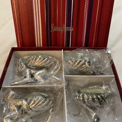 Arthur Court Safari Monkey Tea Light Holders