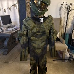 HALO Costume Boys LG Size 10 -12 