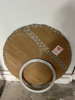 32 inch glass Lazy Susan for dining table (New)