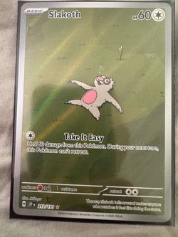 Slakoth 212/191 Holo Rare Pokémon Card SSP