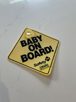 Baby On Board Sign