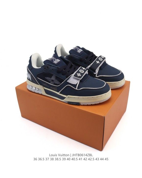 Louis Vuitton platform shoes - fashionable sports shoes with thick soles, suitable for both men and women, for heightening the feet.