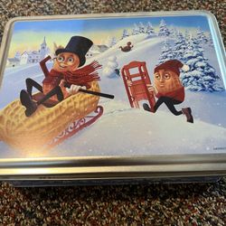 Vintage Christmas Cookie Tins