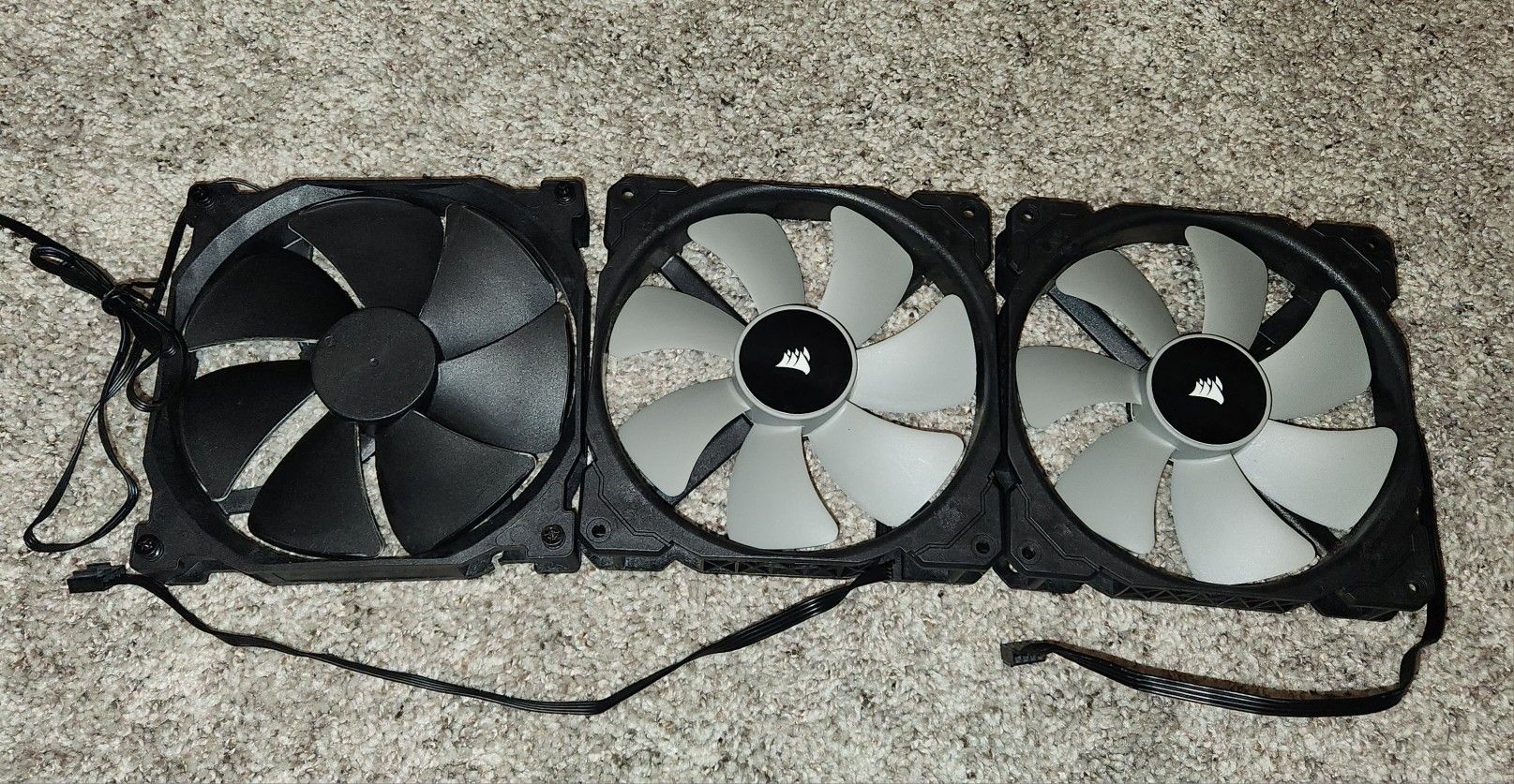 3x 140mm Non-RGB Computer Fans