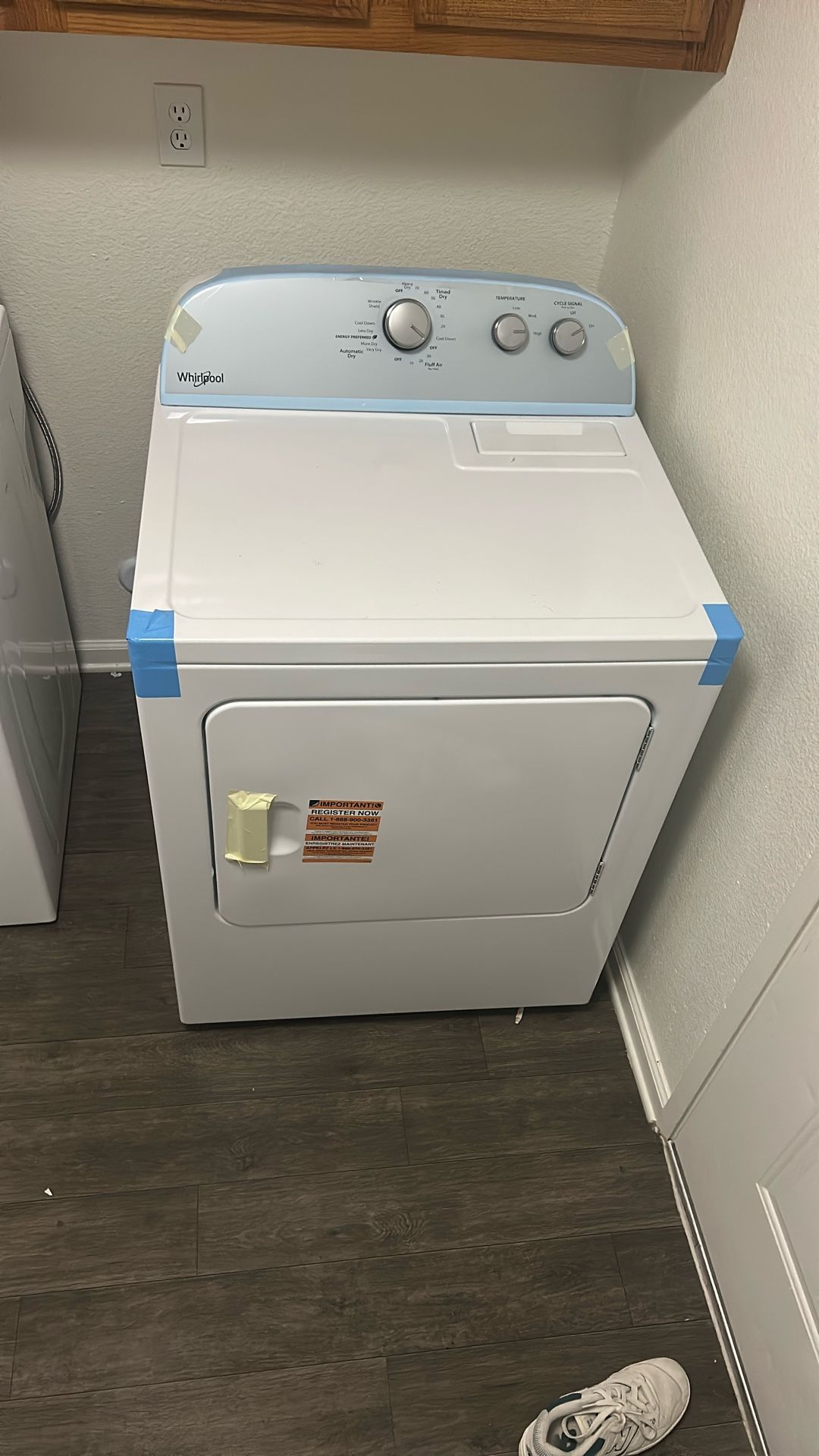 Washer and Electric Dryer