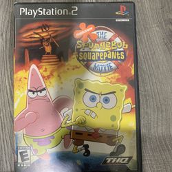 SpongeBob The Movie For PS2