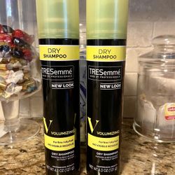 Set of 2 tresemme volumizing DRY SHAMPOO•for fine/oily hair•all for $8