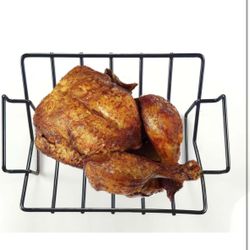 V-Rack for Roasting Turkey, Poultry, and Smoking/Grilling