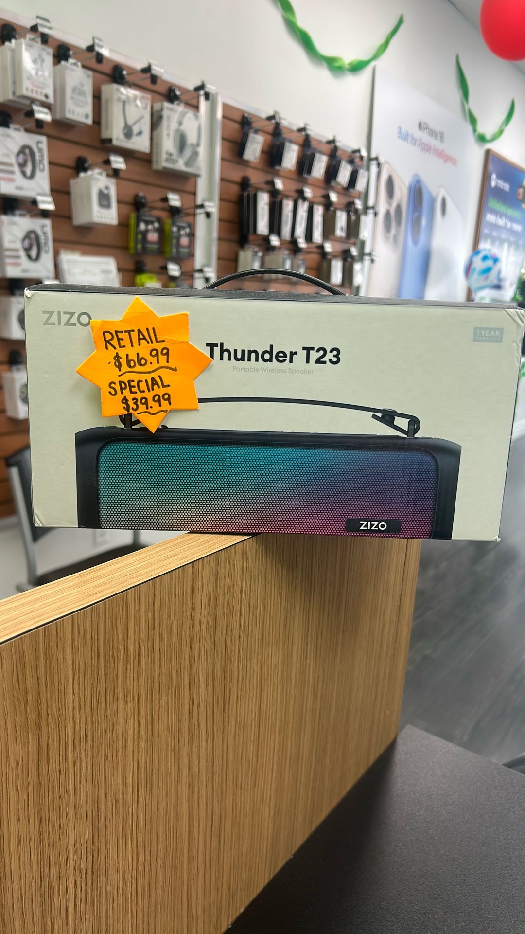 Zizo Speaker $39.99