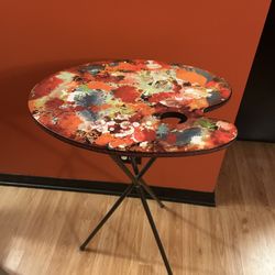 Decorative Art Palette Table 