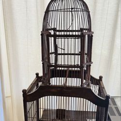 Vintage Victorian bird cage