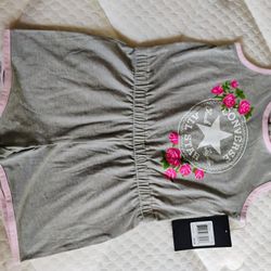 Girls Converse Romper