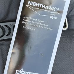 Nighthawk XR Euro Style Wide Body Black Rollator/Walker