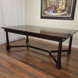 Bernhardt Furniture Solid Wood Dining Table