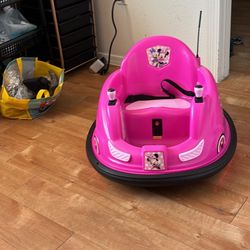 Go Cart Pink Minnie Mouse 