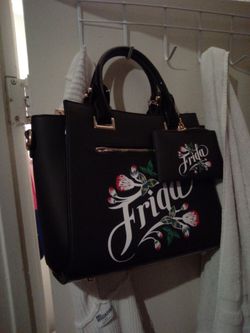 Frida kahlo bag with purse