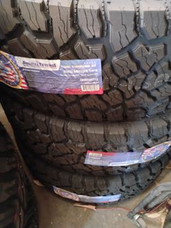 New set of tires 35 1250 20 Lt