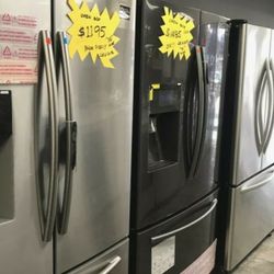 Samsung Refrigerator Stainless VIRTUAL APPOINTMENT AVAILABLE