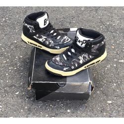 A Bathing Ape High Top Bapesta