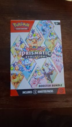 Pokémon TCG Scarlet & Violet Prismatic Evolutions Booster Bundle