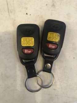 Hyundai Remote Key