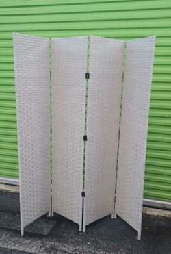 4 panel room divider  , 66H x 63w