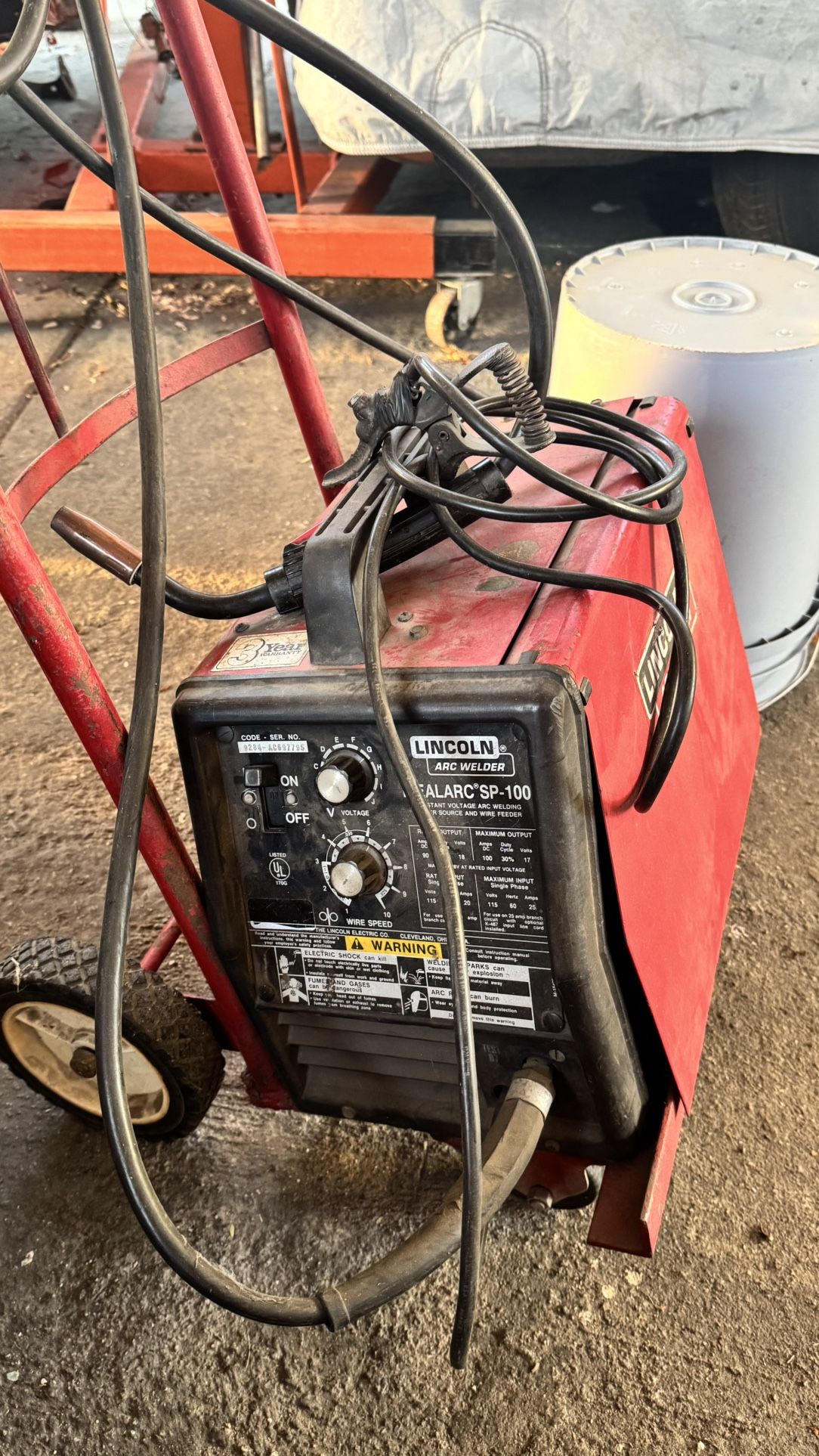 Lincoln Arc Welder Sp100
