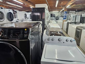 Blow Out Sale Warehouse Full Of Nice Lightly Used Refurbished Certified Appliances Washer Dryer Fridge Stove Oven Stackable Free Warranty