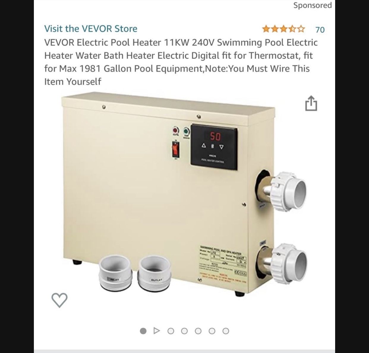 Pool Heater