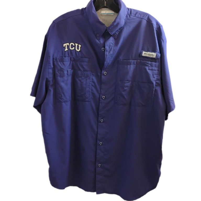 Colosseum Horned Frogs Columbia Sportswear. M