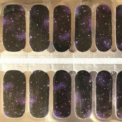 Purple Galaxy!FFBoutique Nail Polish Strip!Free Sample/Entries!