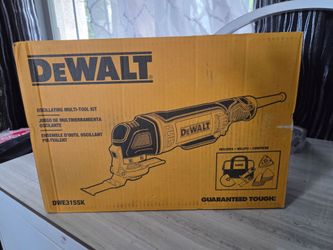 Dewalt electric multi tool kit