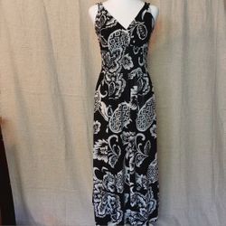 Floral Print Boho Maxi Sundress