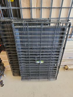 2 Top paw 30in double door pet crate
