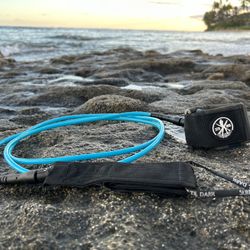 7’ and 8’ Surfboard Leash 