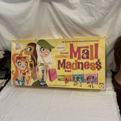 2004  Mall Madness Electronic Board Game