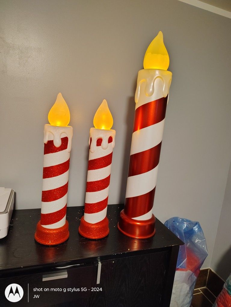CANDY CANE MOLDS (36" and 2, 24")