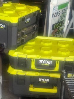 Ryobi LINK Modular Tool Storage Boxes