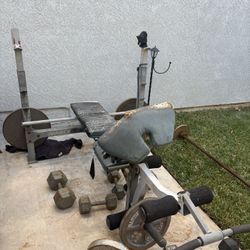 FREE MARCY WEIGHT BENCH!!!