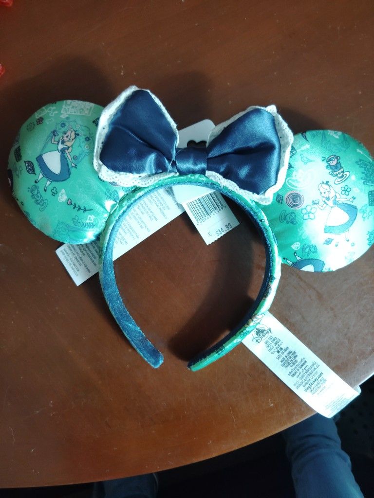 Disney Alice In Wonderland Mickey Ears
