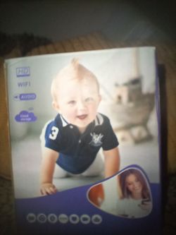 NEW BABY CAM VIDEO AUDIO WIFI HD SECURITY UNIT  EASY INSTALL