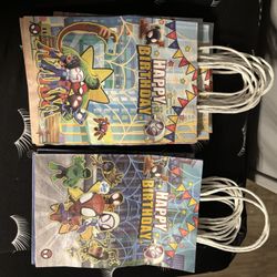 Spider Man Favor Bags 