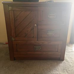 Solid Wood Nightstand/Table