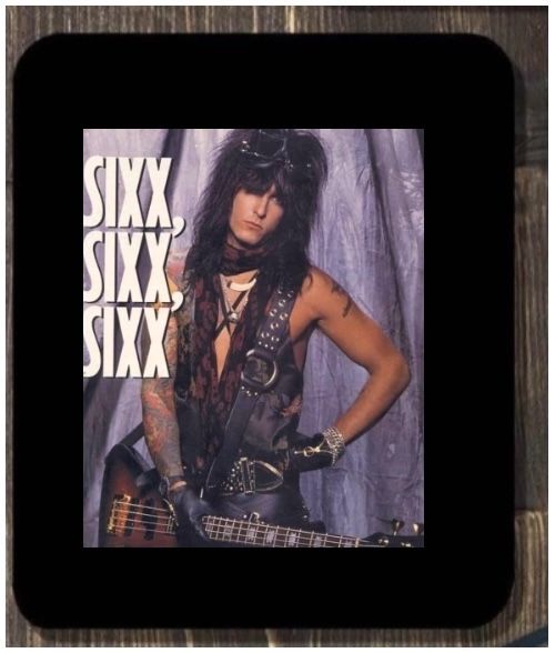 Nikki Sixx Mouse Pad