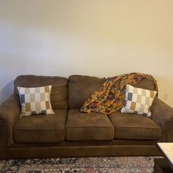 Brown Sofa Couch 