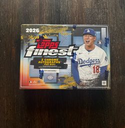 2026 Topps Finest Baseball - Hobby Box